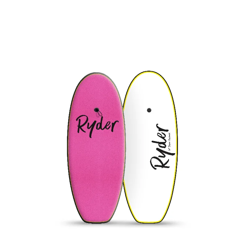 surfboards with improved wave entry-Ryder 37” | Junior Funboard - Pink