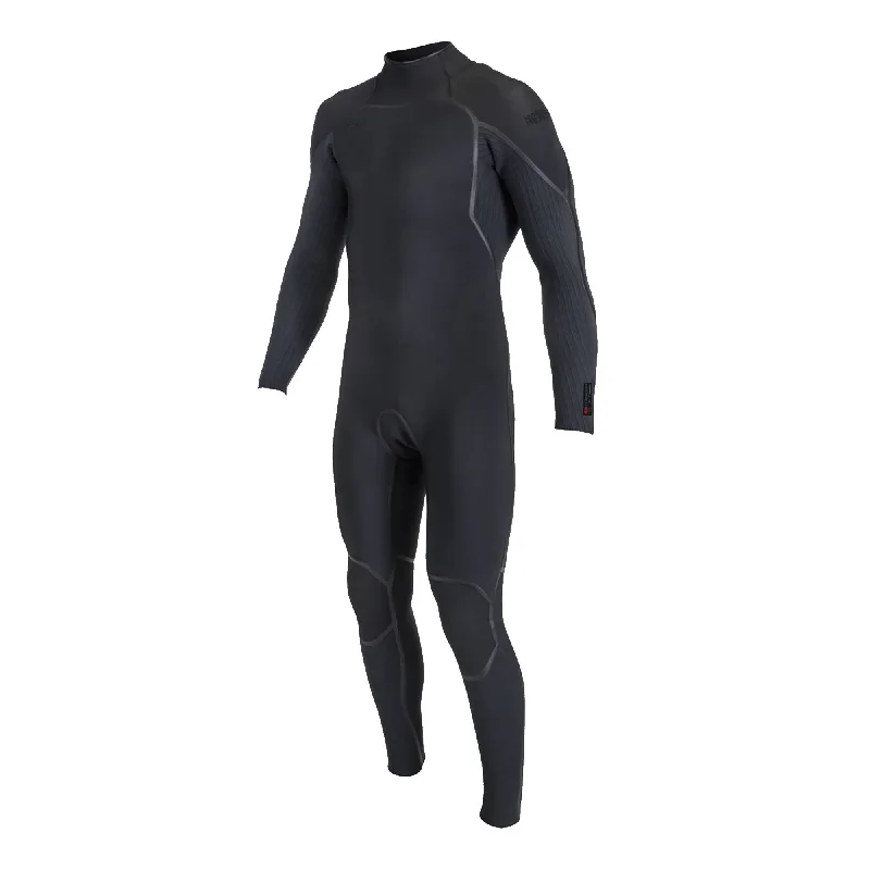 surfboards for small waves-O'Neill Hyperfreak Fire 3/2mm+ Men's Back-Zip Fullsuit Wetsuit