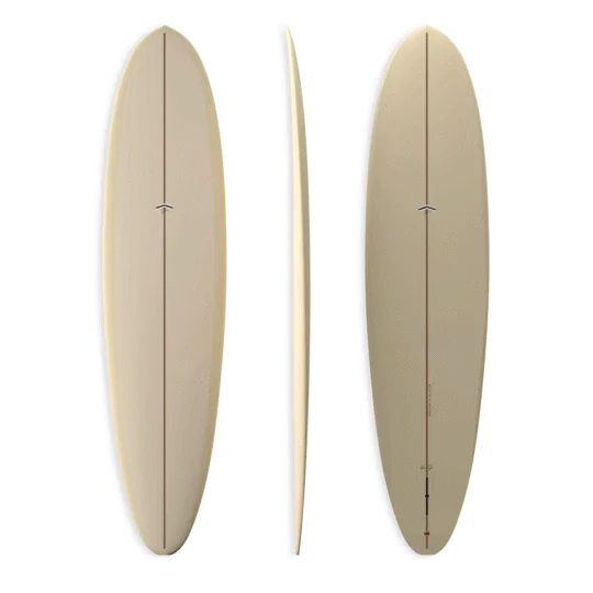 surfboards with better wave-catching ability-8'0 THUNDERBOLT OUTLIER MID 22 1/2″ X 3 1/8″ - 59.7LL (TAN)