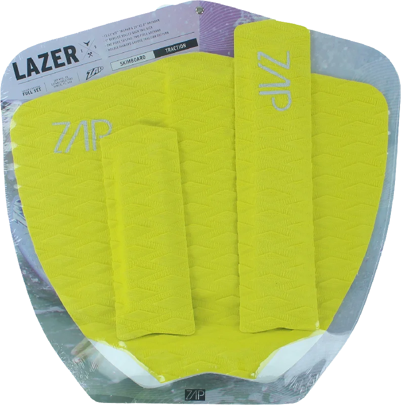 surfboards with carbon fiber reinforcement-Zap Lazer Tail/Arch Bar Set Yellow