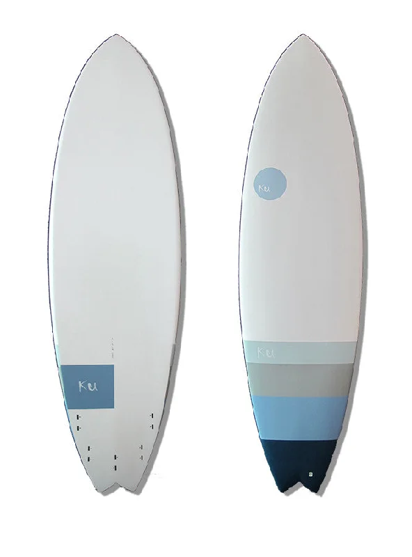 surfboards for expert riders looking for performance-KU Epoxy Swallow Tail Fish Surfboard