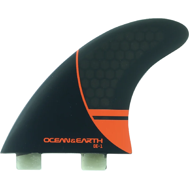 surfboards with minimal resistance for speed-Ocean and Earth OE-1 Whip Surfboard FIN - FCS & Futures Compatible