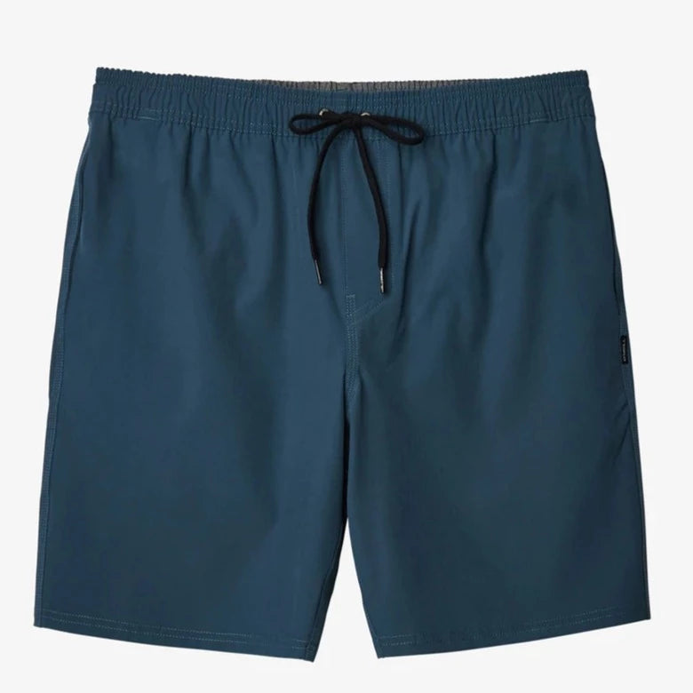 surfboards with soft-top construction for safety-Oneill Reserve Elastic Waist Hybrid 18" Shorts - Blue 3