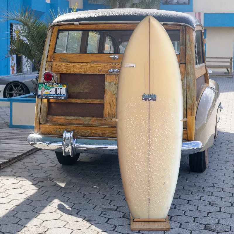 surfboards with wide tails for added power-Jacobs Twin Fin 5'8 Collector Surfboard