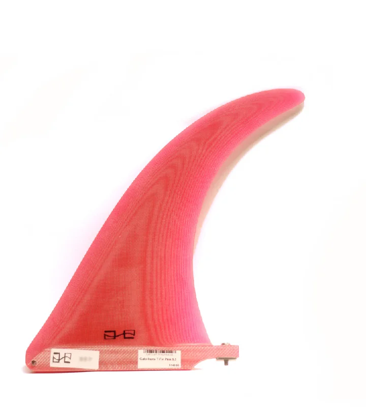 performance surfboards for tricks-T-Fin Pink 9