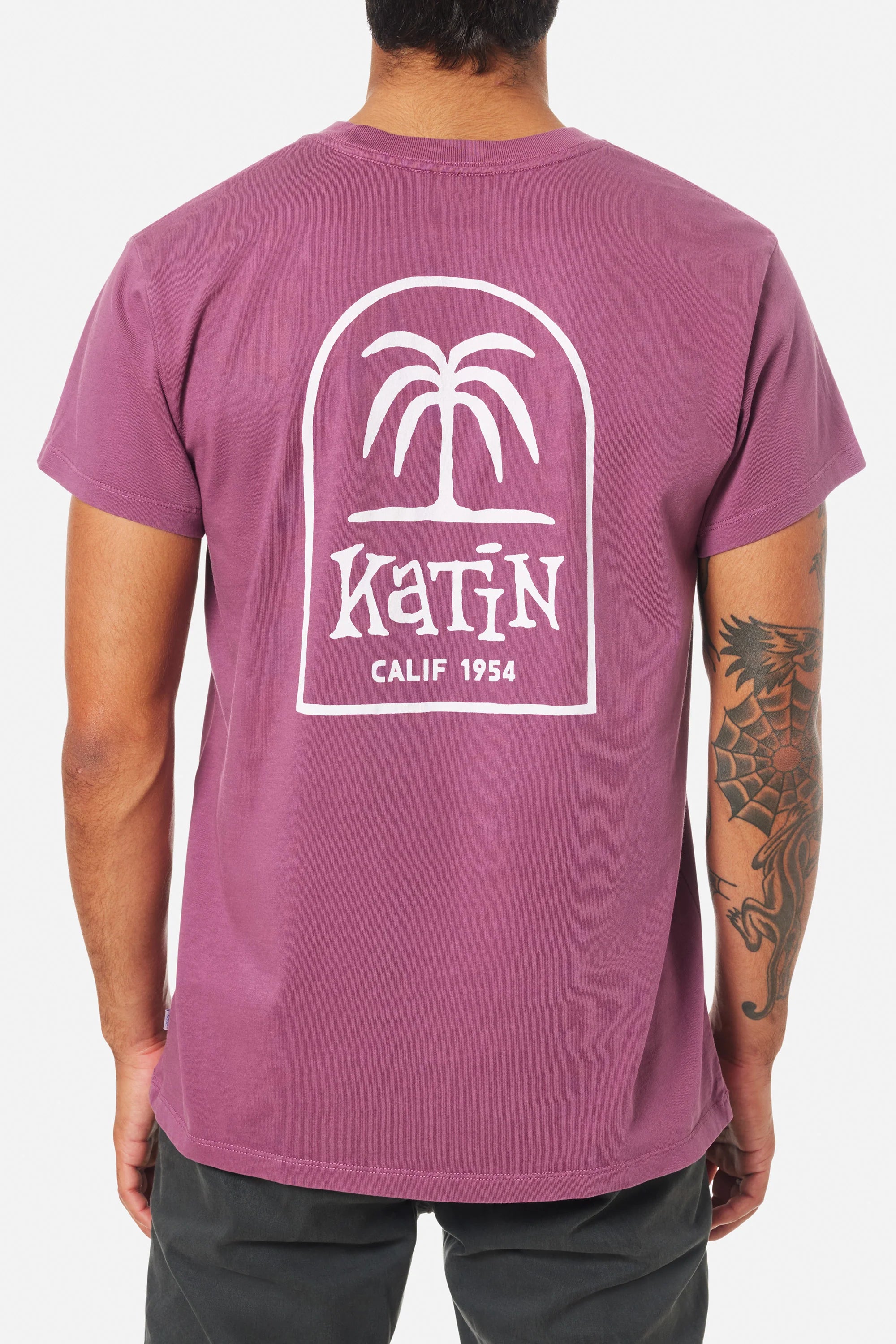 surfboards for maximum wave-catching efficiency-Katin Mens K-Palm Short Sleeve T-Shirt