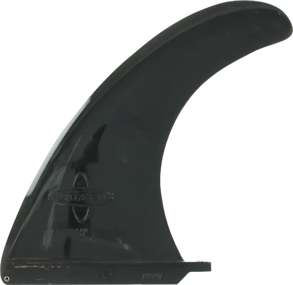 surfboards for deep water riding-Dorsal Longboard Signature Series Fin 10" Black Surfboard FIN - 1 PC SINGLE