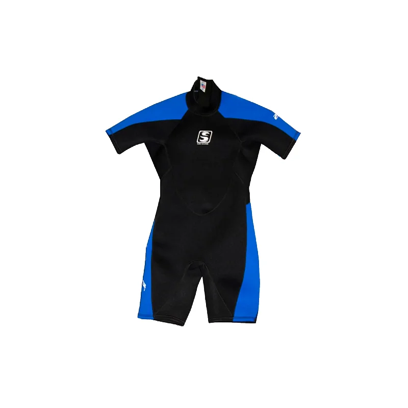 surfboards for all skill levels-Surf Station 2/2 Youth Boy's S/S Springsuit Wetsuit