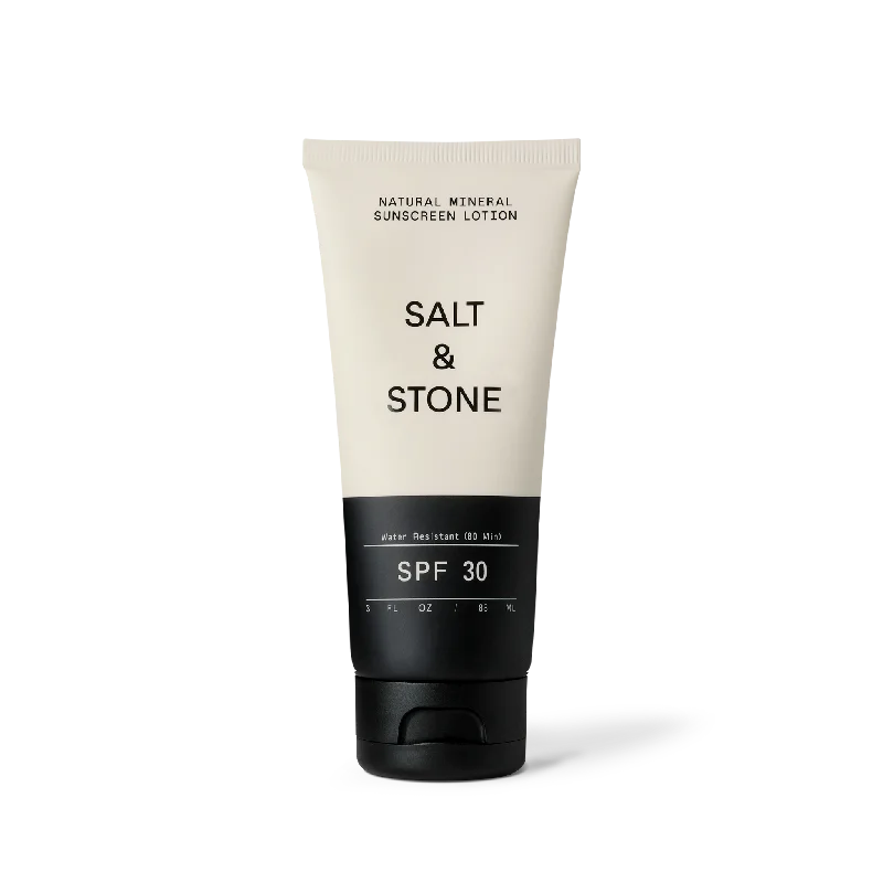 surfboards for smooth carving-SALT & STONE ORGANIC SPF 30 SUNSCREEN LOTION 88ML