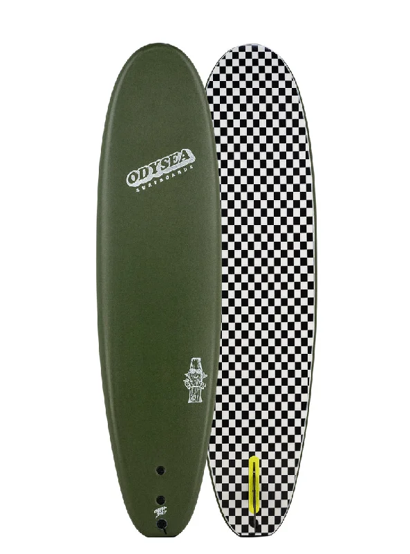 surfboards with advanced designs for professionals-Catch Surf Odysea Plank Single Fin 7'0"-Military Green 24