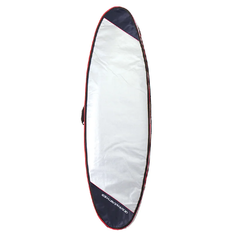 surfboards with wide noses for better balance-O&E BARRY BASIC DOUBLE SHORTBOARD COVER