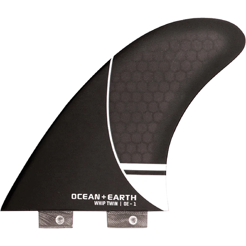 surfboards with great turning radius-Ocean and Earth OE-1 Whip Twin Surfboard FIN - FCS & Futures Compatible