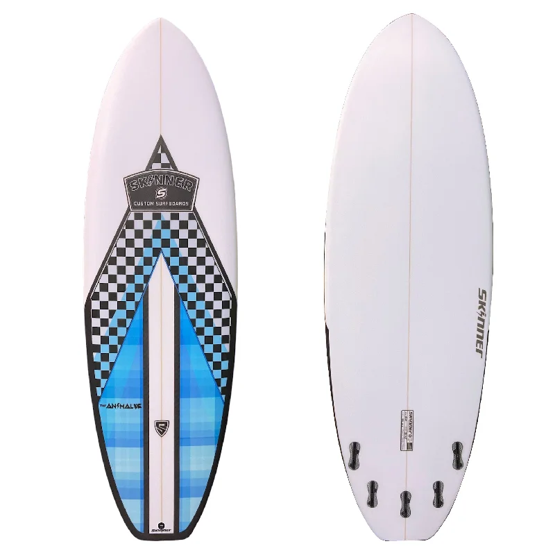 performance surfboards for tricks-Skinner The Animal 5'10 x 21.45" x 40.2 Liters 5 FCS fins Epoxy Surfboard