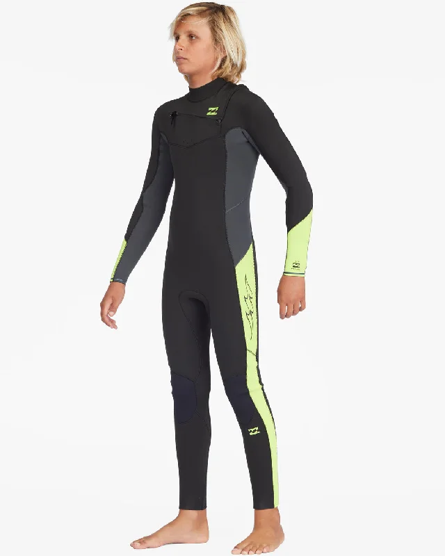 surfboards with lightweight and responsive designs-Billabong Youth 3/2 Absolute CZ GBS Wetsuit - Sum22