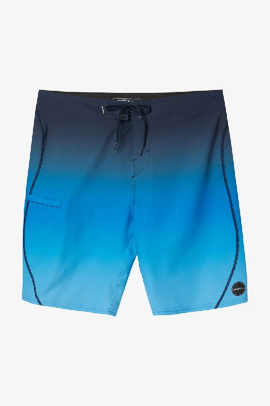 surfboards with carbon fiber reinforcement-Oneill Hyperfreak S Seam Boardshorts - Cobalt Blue Fade