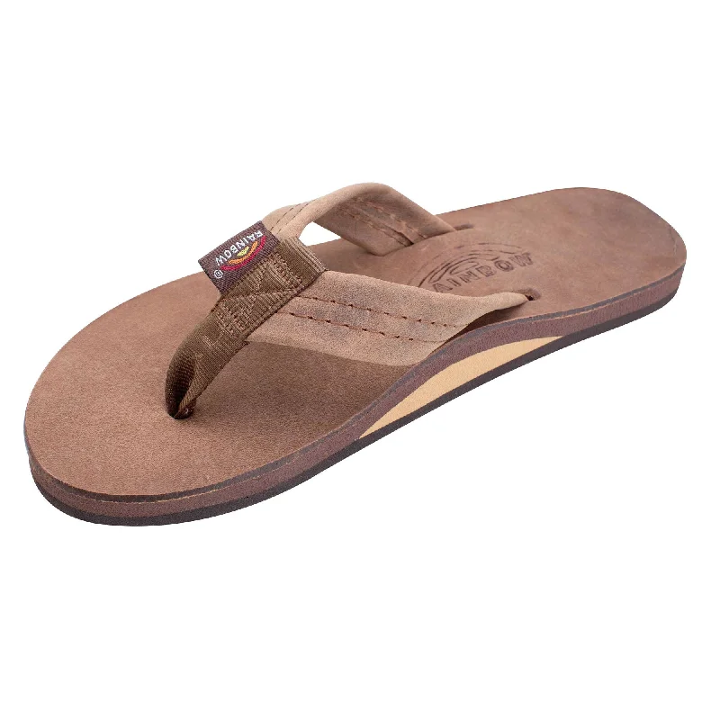 high-performance surfboards for professionals-Rainbow Single Luxury Thick Women's Sandals - Nogales Wood