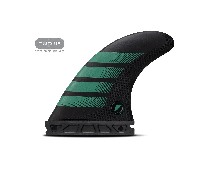 surfboards for quick transitions-Futures F6 Alpha Thruster Fins Carbon/Teal